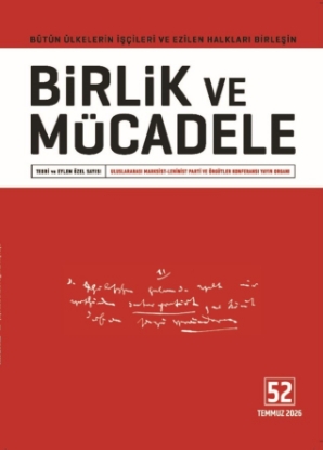 Resim Birlik ve Mücadele: Sayı 52 Teori ve Eylem Özel Sayı