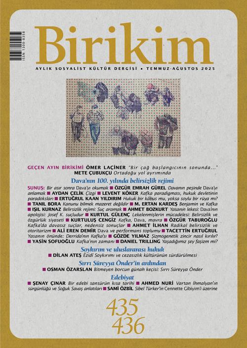 Birikim Sayı 435 436 Temmuz Ağustos 2025