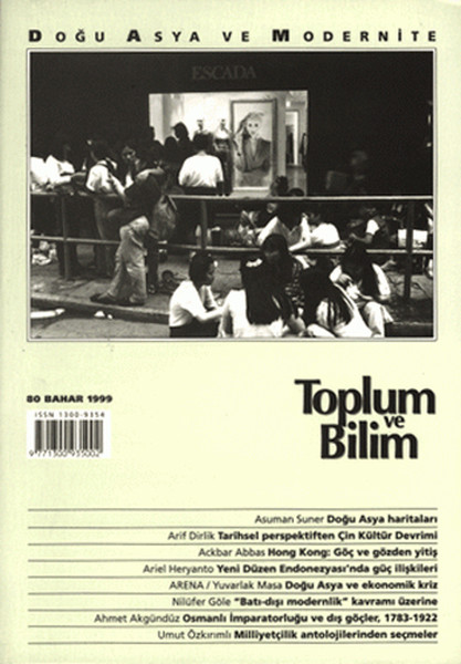 Toplum ve Bilim Sayı 080