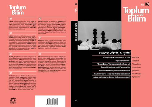 Toplum ve Bilim Sayı 166