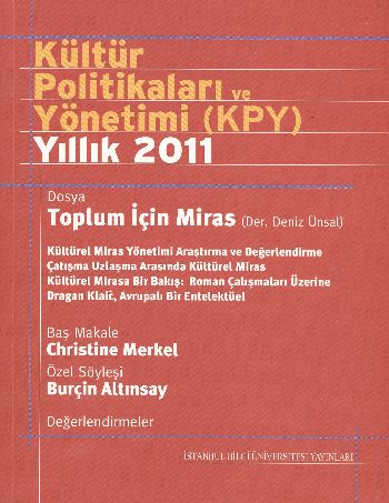 Kültür Politikaları ve Yönetimi KPY Yıllık 2011