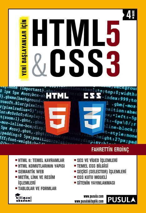 Yeni Başlayanlar İçin HTML5 CSS3