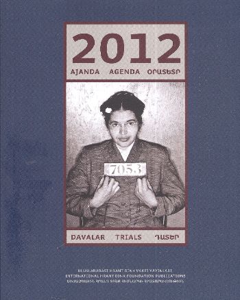 2012 Ajanda Davalar Hrant Dink Vakfı Yayınları