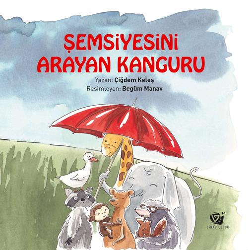 Şemsiyesini Arayan Kanguru GİNKO ÇOCUK