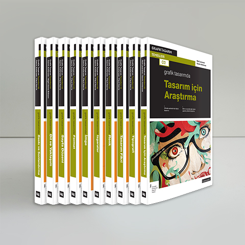 Grafik Tasarım Temelleri Seti 10 Kitap Takım